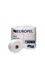 Papel Higiênico Rolão Europel 100% Celulose - 8 rolos 
